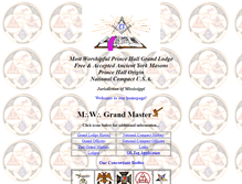 Tablet Screenshot of princehallglms.org